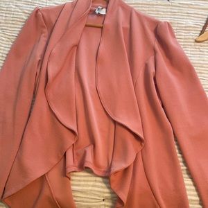 Blush Pink Ladies L Jacket